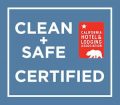 clean and safe certified logo