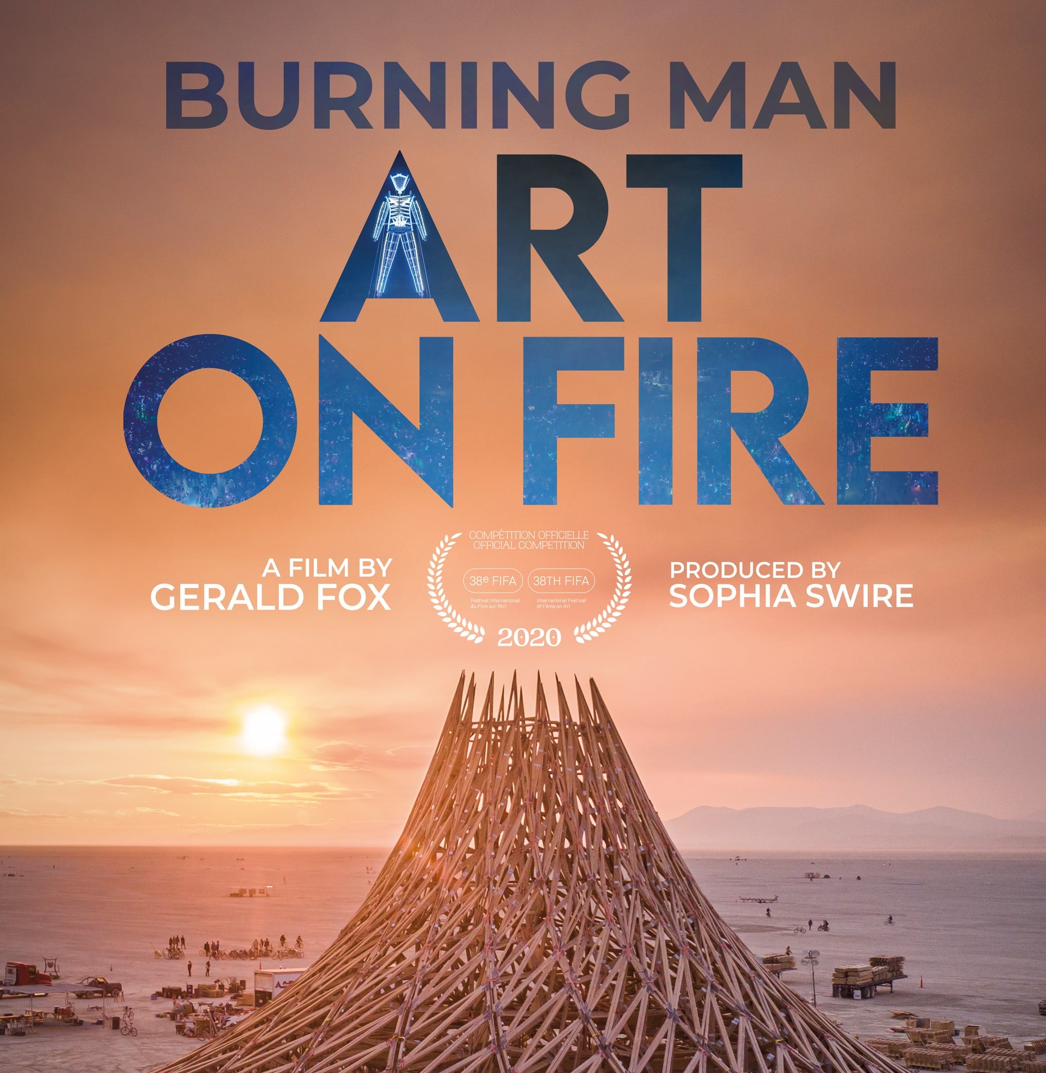 Burning Man Art on Fire banner.